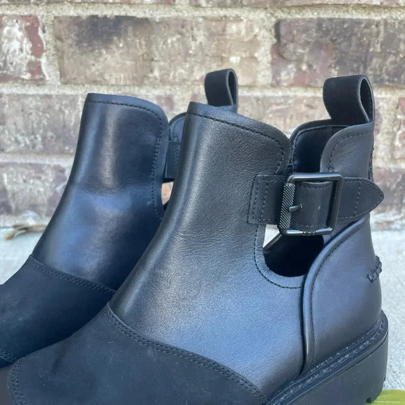 UGG Black Ankle Boots - Picture 2 of 11